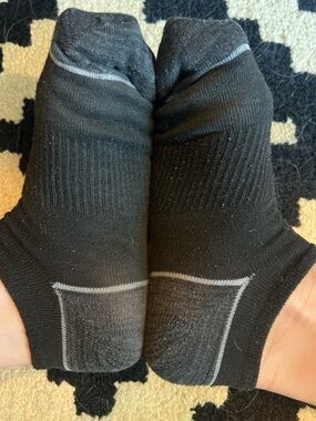 Women’s Black No-Show Athletic Socks